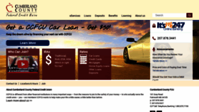 What Cctfcu.com website looked like in 2019 (5 years ago)