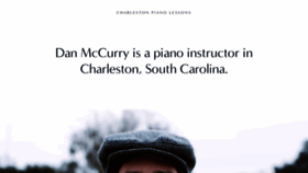 What Charlestonpiano.com website looked like in 2019 (5 years ago)