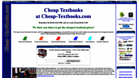 What Cheap-textbooks.com website looked like in 2019 (5 years ago)
