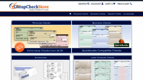 What Cheapcheckstore.com website looked like in 2019 (5 years ago)