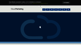 What Cloudmarketing.de website looked like in 2019 (5 years ago)