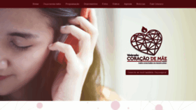 What Coracaodemae.com website looked like in 2019 (5 years ago)