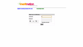 What Crm.meritnation.com website looked like in 2019 (5 years ago)