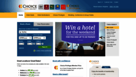 What Choicehotels.com.au website looked like in 2019 (5 years ago)