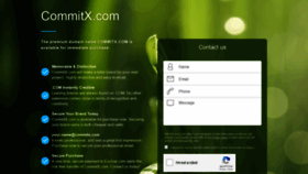 What Commitx.com website looked like in 2019 (5 years ago)