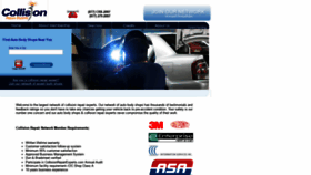What Collisionrepairexperts.com website looked like in 2019 (5 years ago)