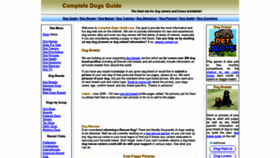 What Completedogsguide.com website looked like in 2019 (5 years ago)