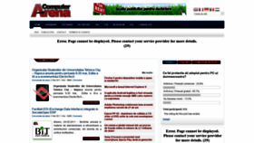What Computer-arena.ro website looked like in 2019 (6 years ago)