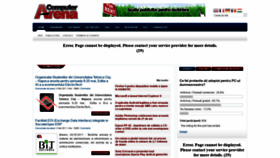 What Computer-arena.ro website looked like in 2019 (5 years ago)