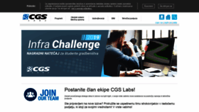 What Cgs-labs.si website looked like in 2019 (5 years ago)