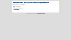 What Consumerservicerefurbish.com website looked like in 2019 (5 years ago)