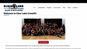 What Clearlakecrossfit.net website looked like in 2019 (5 years ago)