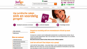 What Contractenkantoor.nl website looked like in 2019 (5 years ago)