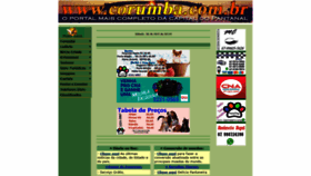 What Corumba.com.br website looked like in 2019 (5 years ago)