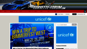 What Corvette-forum.com website looked like in 2019 (5 years ago)