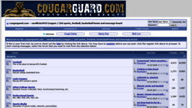 What Cougarguard.com website looked like in 2019 (5 years ago)
