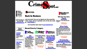 What Crimespot.net website looked like in 2019 (5 years ago)