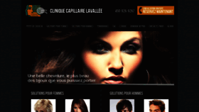 What Capillairelavallee.com website looked like in 2019 (5 years ago)