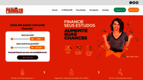 What Creditopravaler.com.br website looked like in 2019 (5 years ago)