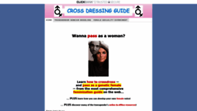 What Cross-dressing-guide.com website looked like in 2019 (5 years ago)