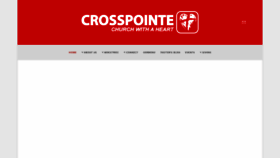 What Crosspointe.tv website looked like in 2019 (5 years ago)