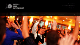 What Cuttingedgedjs.com website looked like in 2019 (7 years ago)