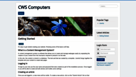 What Cwscomputers.nl website looked like in 2019 (5 years ago)