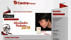 What Centrefrance.com website looked like in 2019 (5 years ago)