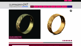 What Clippingpath247.com website looked like in 2019 (5 years ago)