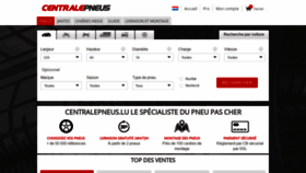 What Centralepneus.lu website looked like in 2019 (5 years ago)