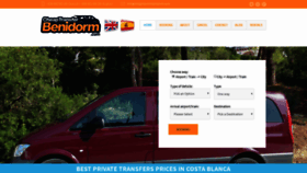What Cheaptransferbenidorm.com website looked like in 2019 (5 years ago)