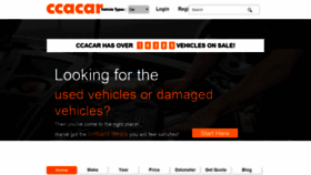 What Ccacar.com website looked like in 2019 (5 years ago)