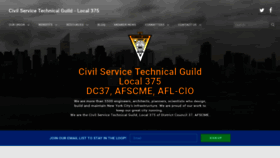 What Civilservicetechnicalguild.org website looked like in 2019 (5 years ago)