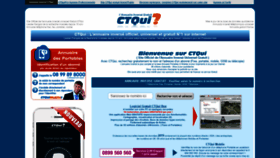What Ctqui.com website looked like in 2019 (5 years ago)