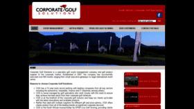 What Corporategolf.co.za website looked like in 2019 (5 years ago)