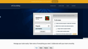 What Cloudshipapp.com website looked like in 2019 (6 years ago)