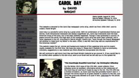 What Carol-day.com website looked like in 2019 (5 years ago)