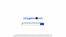 What Conjugation-fr.com website looked like in 2019 (5 years ago)
