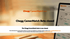 What Careermatch.com website looked like in 2019 (5 years ago)