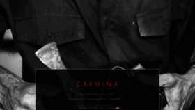 What Carminashoemaker.com website looked like in 2019 (5 years ago)
