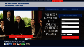 What Crimedefenselawyer.com website looked like in 2019 (5 years ago)