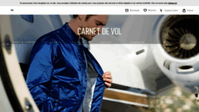 What Carnetdevol.com website looked like in 2019 (5 years ago)