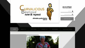 What Curvaliciousboutique.com website looked like in 2019 (5 years ago)