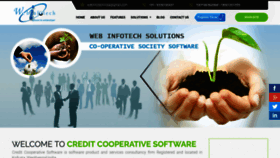 What Creditcooperativesoftware.com website looked like in 2019 (5 years ago)