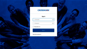 What Crossmark.okta.com website looked like in 2019 (5 years ago)