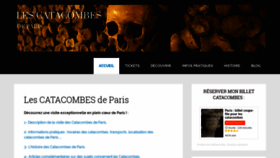 What Catacombes-paris.com website looked like in 2019 (5 years ago)