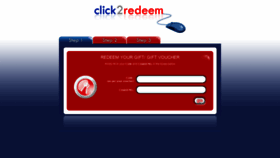 What Click2redeem.com website looked like in 2019 (5 years ago)