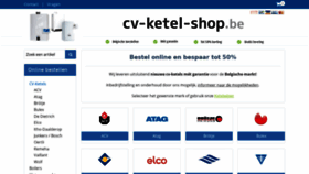 What Cv-ketel-shop.be website looked like in 2019 (5 years ago)
