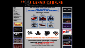 What Classiccars.se website looked like in 2019 (5 years ago)