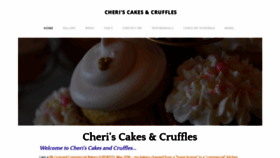 What Cakesandcruffles.com website looked like in 2019 (5 years ago)